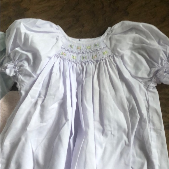 Lot of 3 smocked dresses - Picture 2 of 4